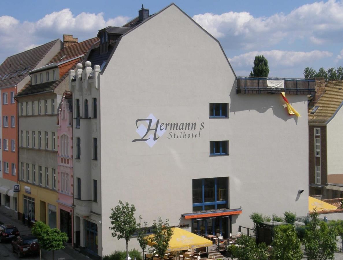 Hermann Hotel Bar Guben Exteriér fotografie